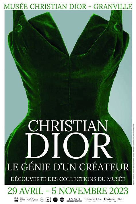 affiches d'exposition christian dior|la galerie Dior history.